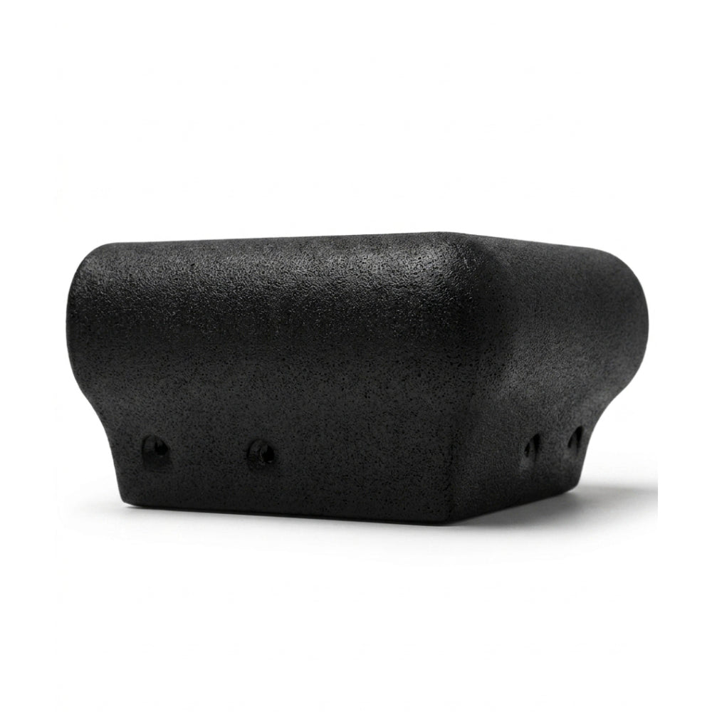 Black Urethane Foam Boat Dock Edge Corner Bumper: P-Style Overlap Style