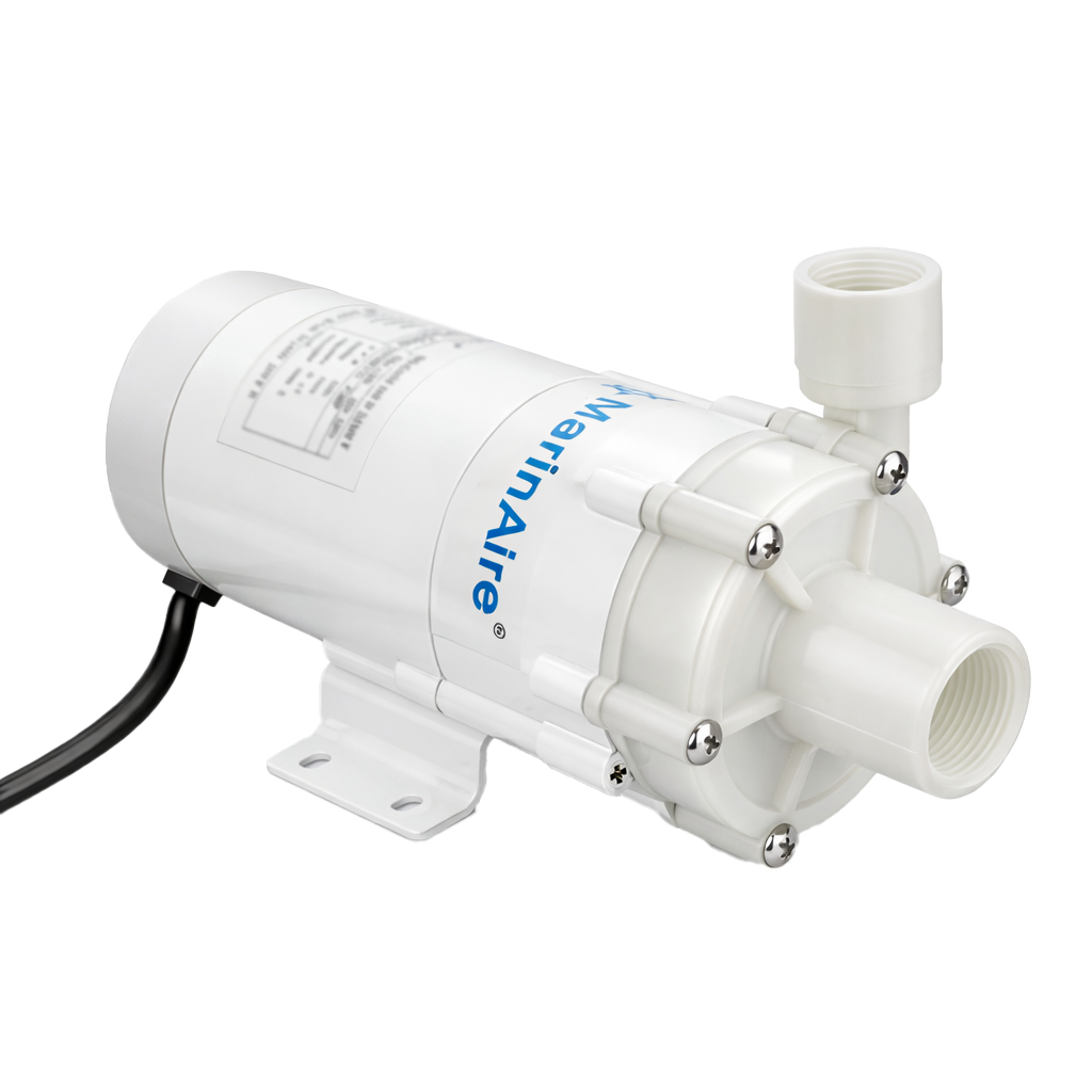 MarinAire MFP600KT Marine Circulation Pump – 600 GPH, 110V Magnetic Drive