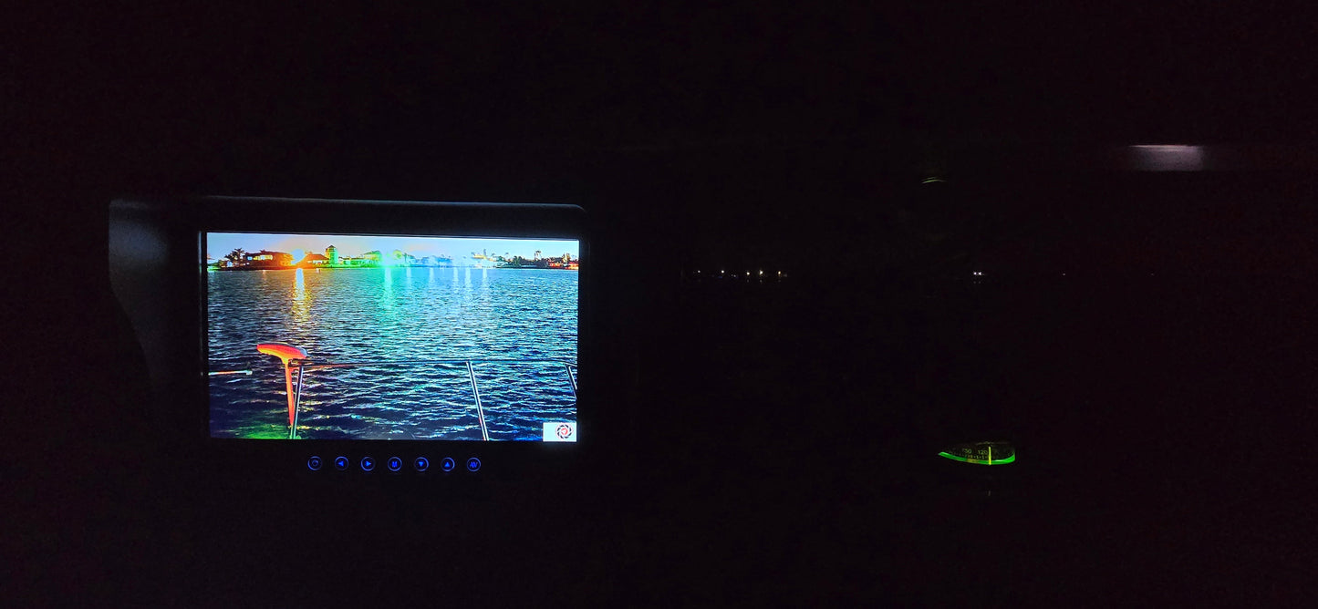 C-1080 Full Color Night Vision Boat Camera Digital HDMI 1080p + Analog - Stainless Steel 316L