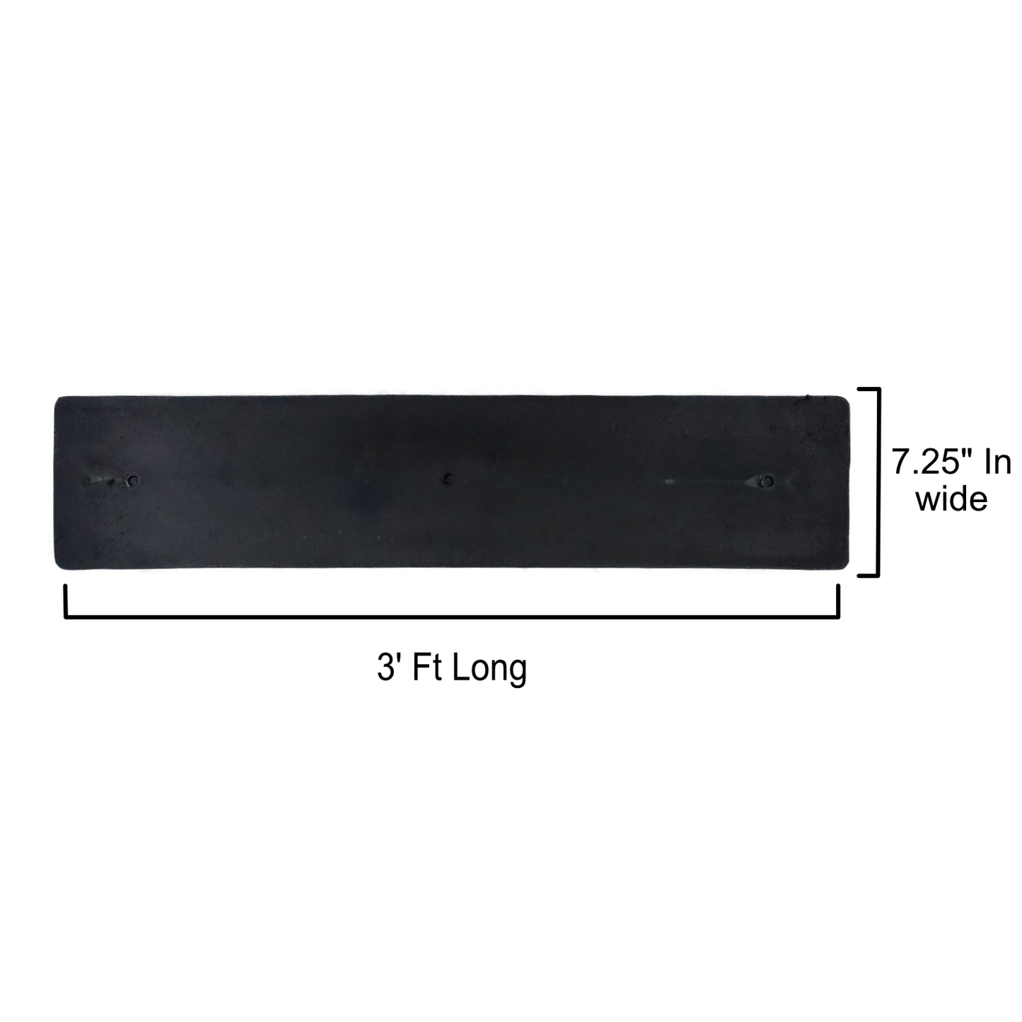 Black Urethane 3ft Boat  Dock Face Board Bumper