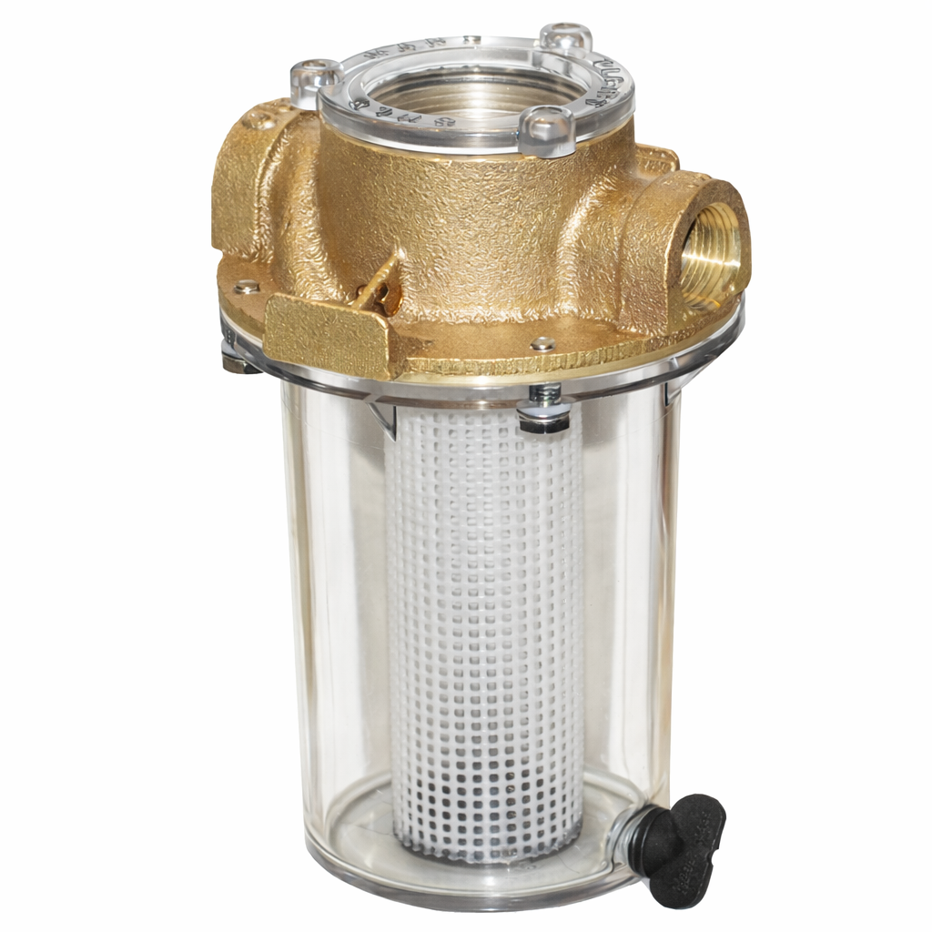 Groco 3/4" Raw Water Strainer with Filter basket
