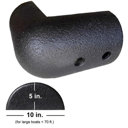 Black Corner Urethane Bumper