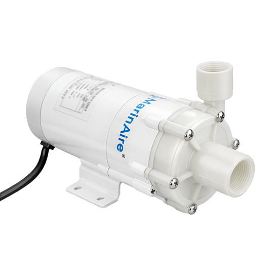 MarinAire MFP600KT Marine Circulation Pump – 600 GPH, 110V Magnetic Drive