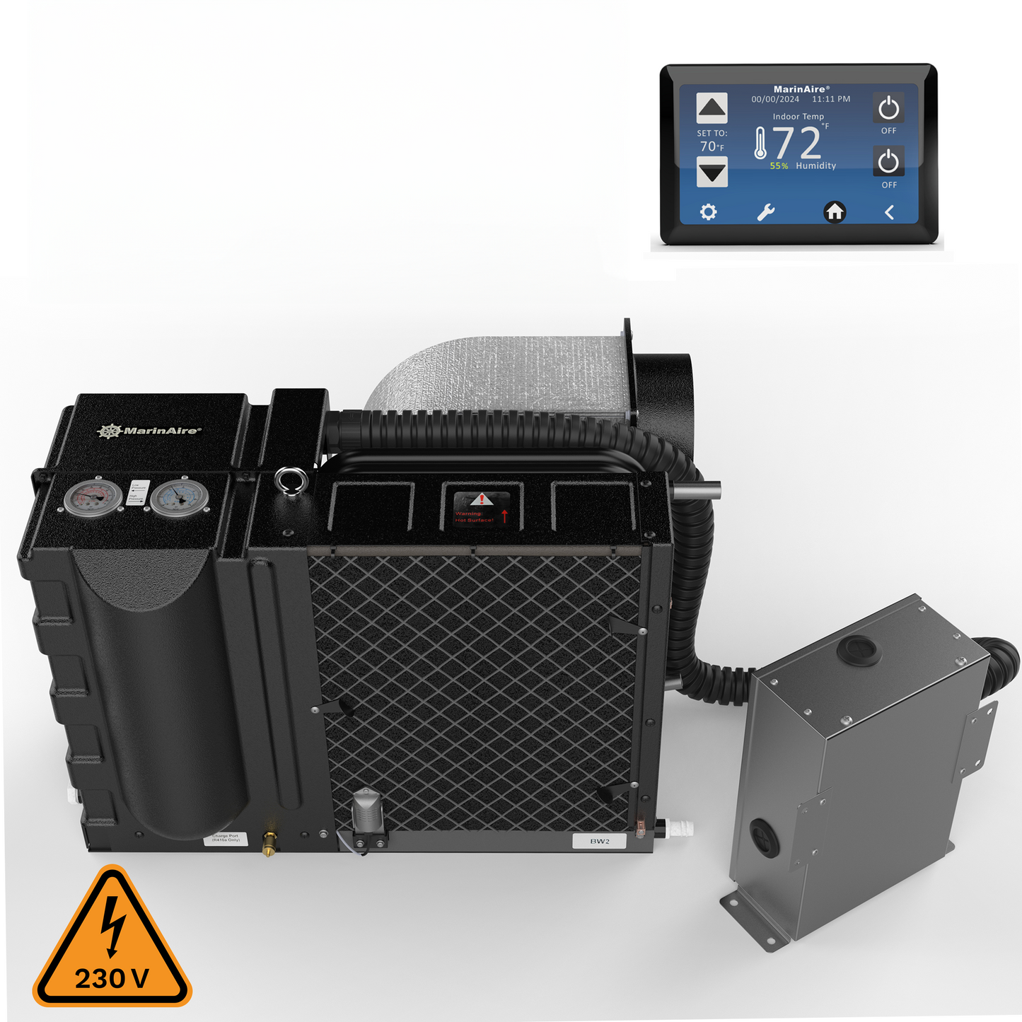 24,000 BTU Self-Contained Marine Air Conditioner & Heat Pump (208-230V)