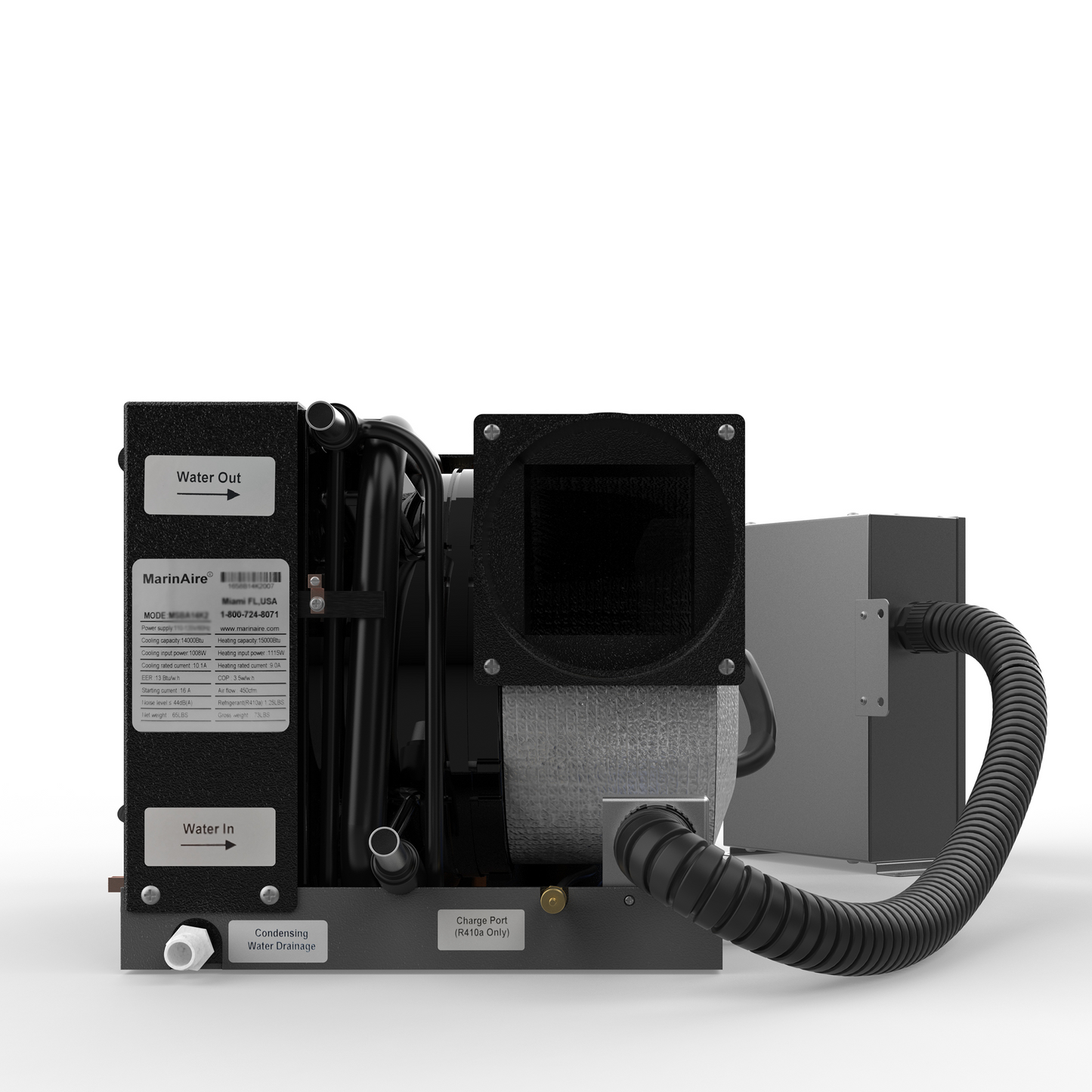 6,000 BTU Self-Contained Marine Air Conditioner & Heat Pump (110-120V)