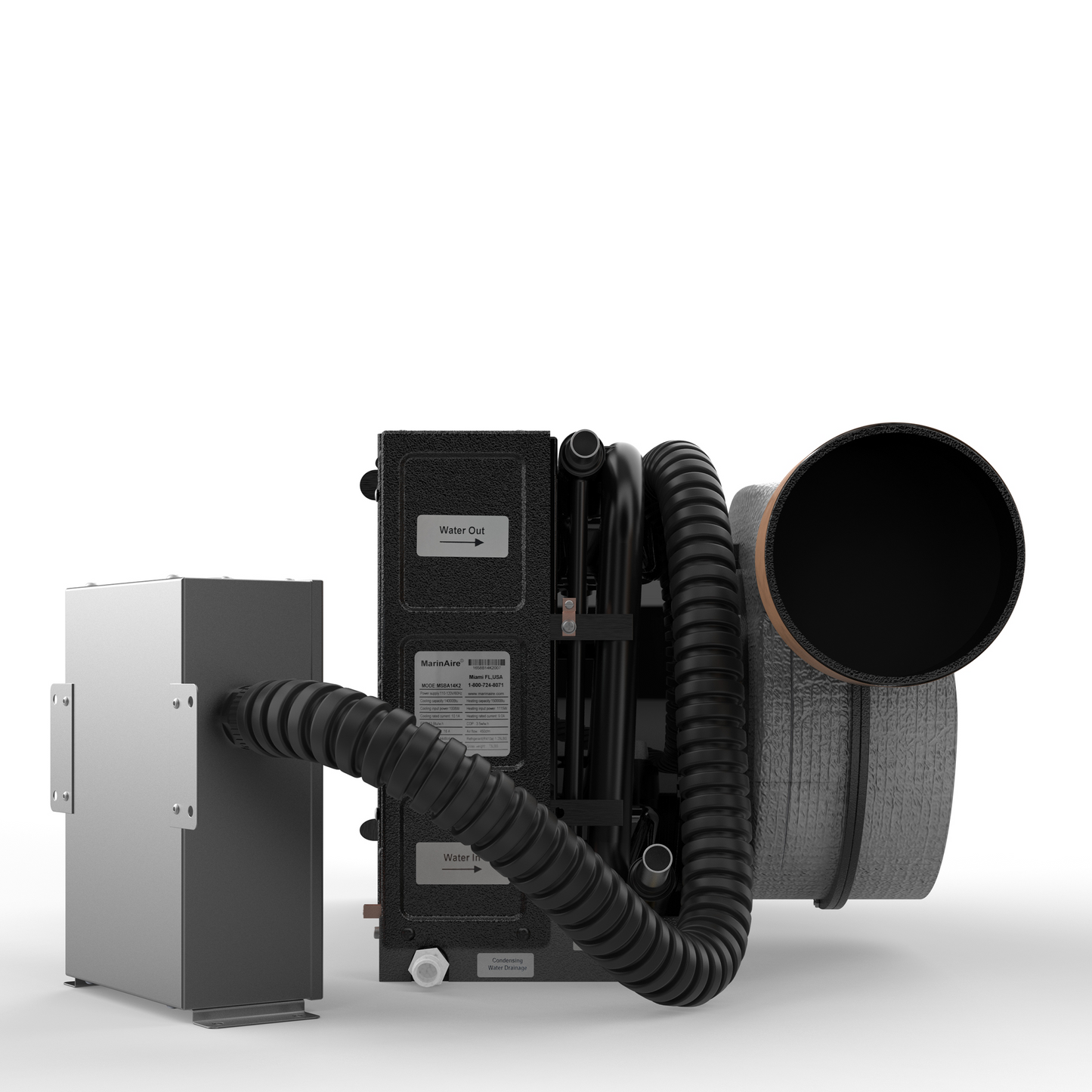 9,000 BTU Self-Contained Marine Air Conditioner & Heat Pump (208-230V)