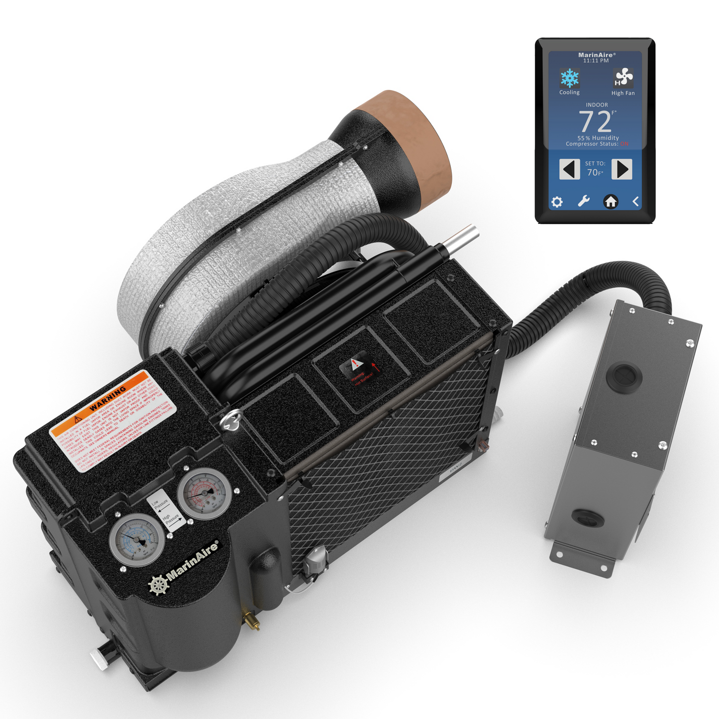 16,000 BTU Self-Contained Marine Air Conditioner & Heat Pump (110–120V)