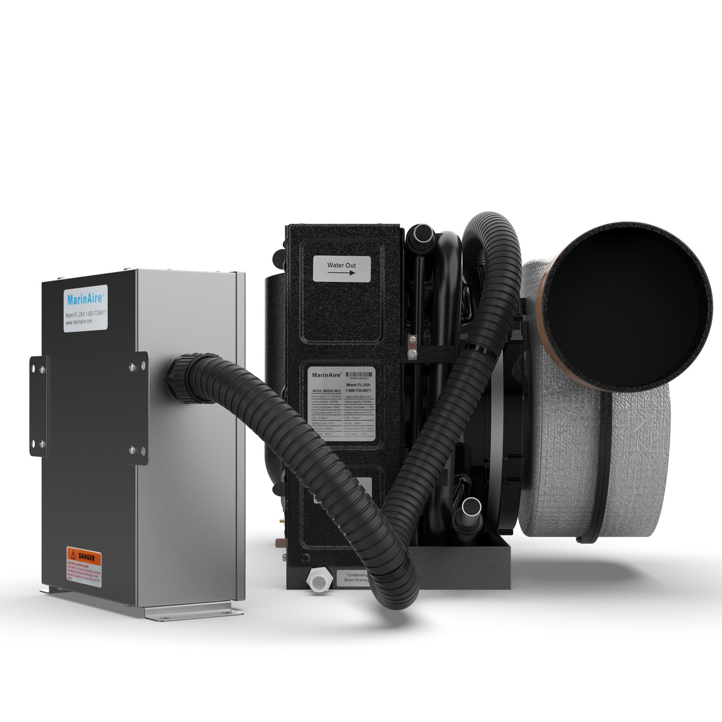 16,000 BTU Self-Contained Marine Air Conditioner & Heat Pump (110–120V)