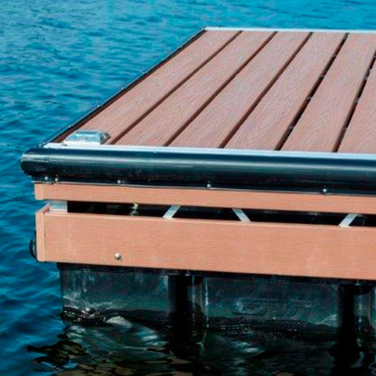 Black Marine Vinyl Dock Rubrail Trim Bumper: P-style